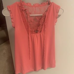 Express sleeveless blouse/top .